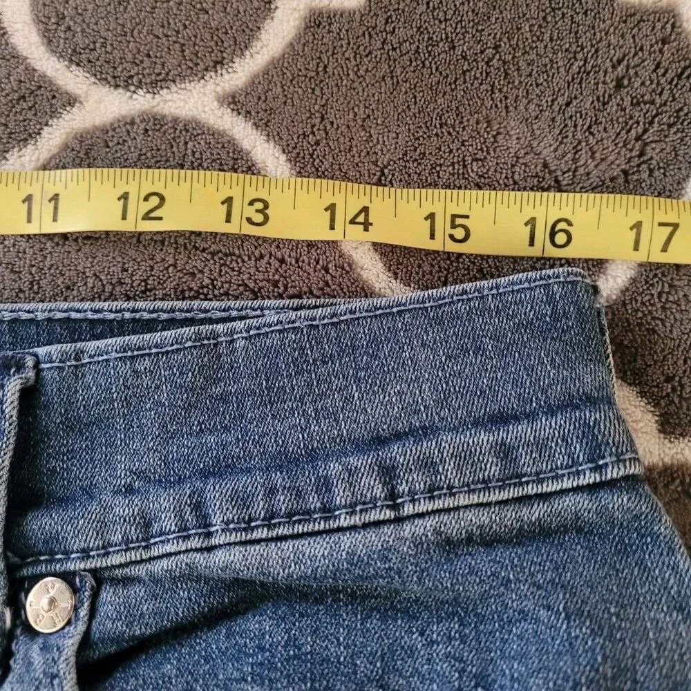True Religion Ricky Relaxed Straight Mens Jeans Size 32 33W x 32L Medium Wash
